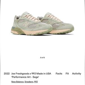 Joe Freshgoods x 993 Made in USA 'Performance Art - Sage'